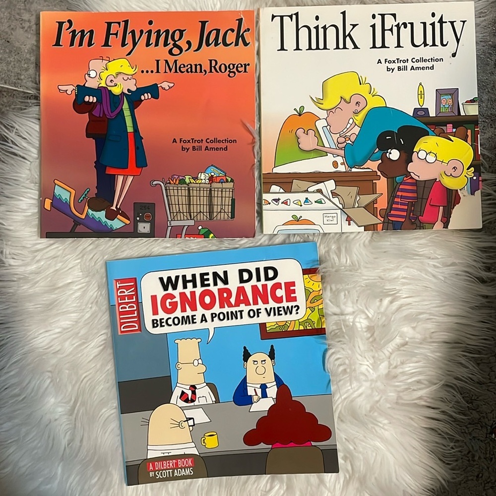 Bill Amend / Scott Adam’s Comic Book lot
